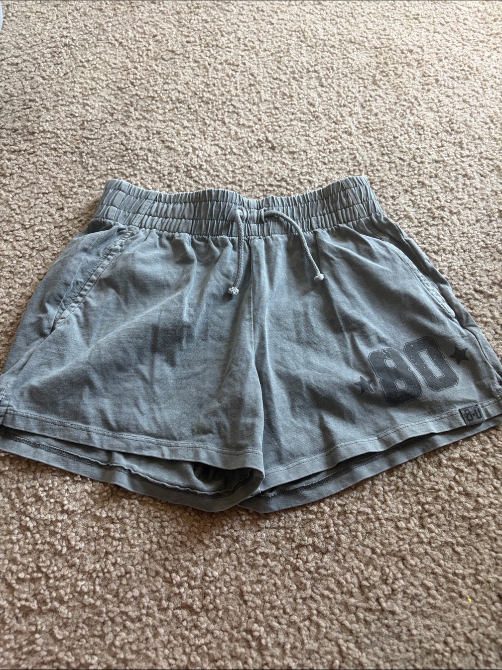 B73 Zara 11-12y Dark Grey Lounge Shorts